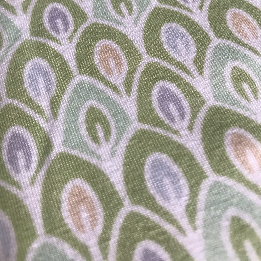 Express Green Spaghetti Strap Patterned Dress - Picture 3 of 7